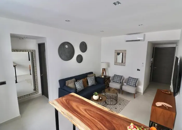 Amazing!! Ph 2 Bdrm + Private Rooftop &pool /aldea Zama *